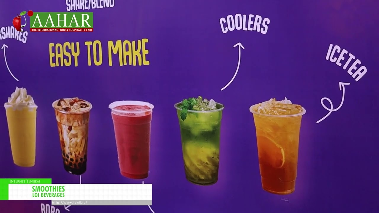특집 [AAHAR - 국제 식품 및 호텔 박람회 2024] 스무디 - Liquii Beverages