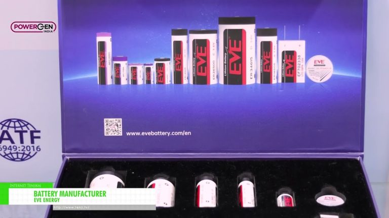[POWERGEN 印度 2022] 电池制造商 - 夏娃能源