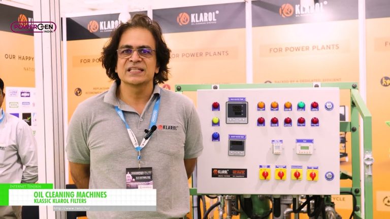 [POWERGEN 印度 2022] 油清洗机 - 经典 Klarol 过滤器