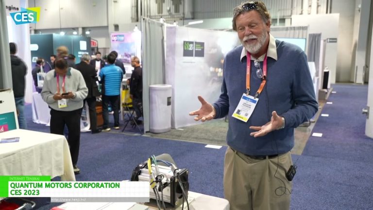 [CES 2023 - 消费技术协会技术活动] 98%效率电机 - 量子汽车公司