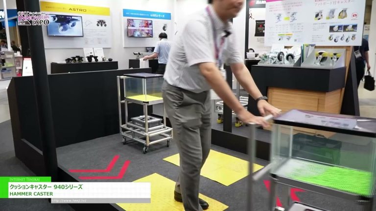 [Logis-Tech Tokyo 2023 INNOVATION EXPO 第三届] 缓冲脚轮 940 系列 - 锤子脚轮