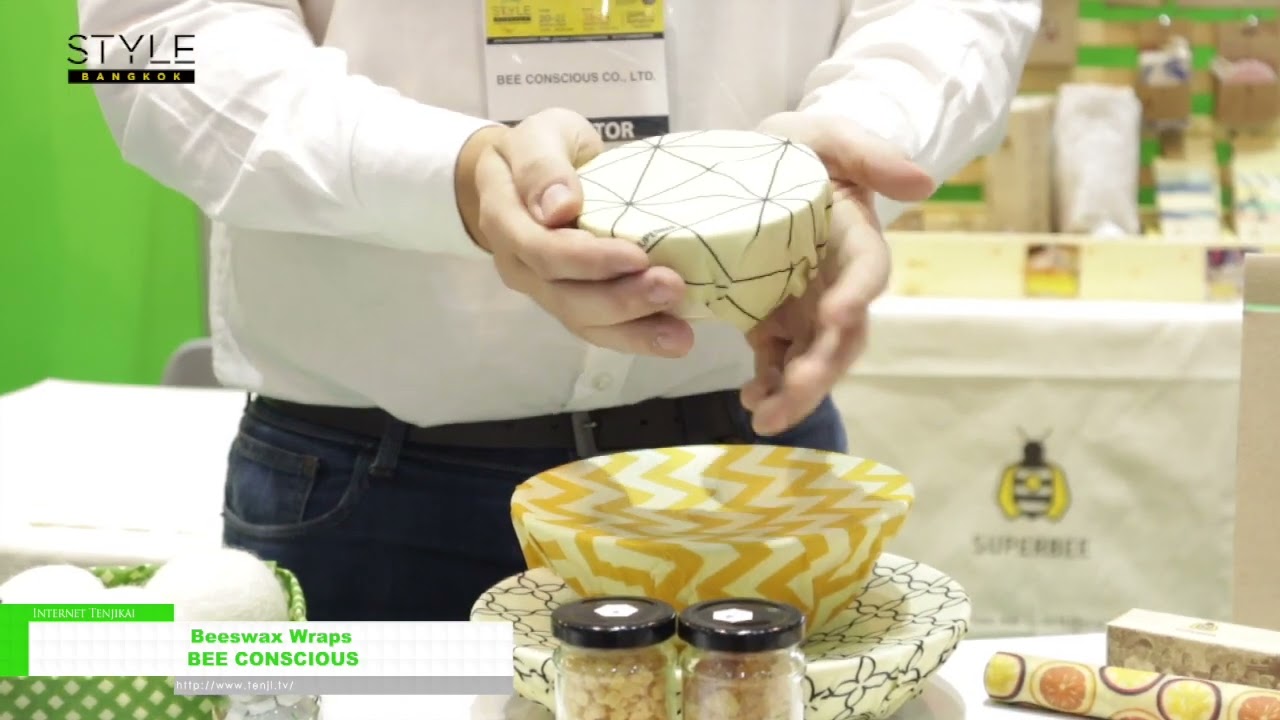 Especial [ESTILO Bangkok 2024] Envolturas de cera de abejas - ABEJA CONSCIENTE