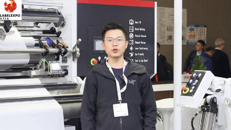 [2023 年亞洲標籤印刷展覽會] 紙張分切 - 科盛機械