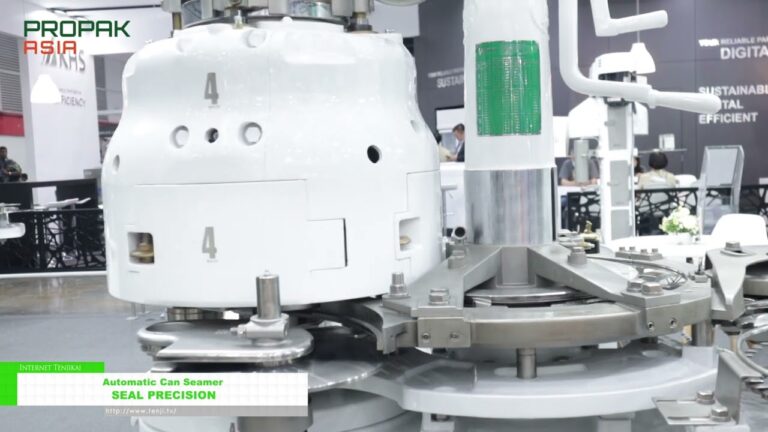[PROPAK ASIA 2024 - 國際加工及包裝展覽會] 自動封罐機 - 海豹