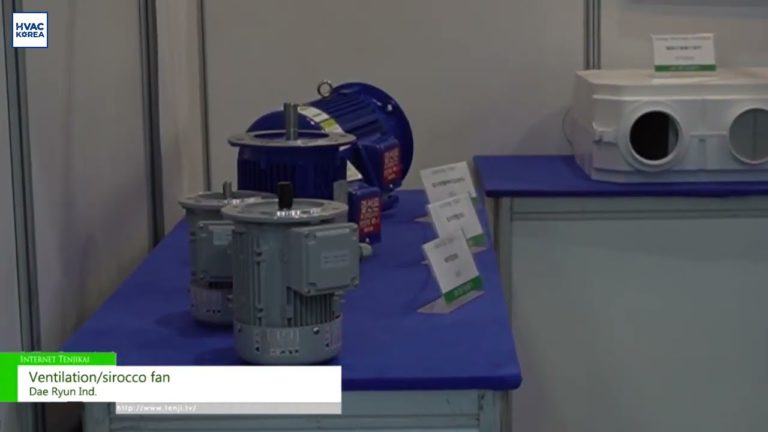 [HVAC KOREA 2022] Ventilation_sirocco fan - Dae Ryun Ind.