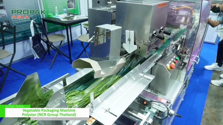 [PROPAK ASIA 2023 - International Processing and Packaging Exhibition] Vegetable Packaging Machine - Polystar (NCR Group Thailand)