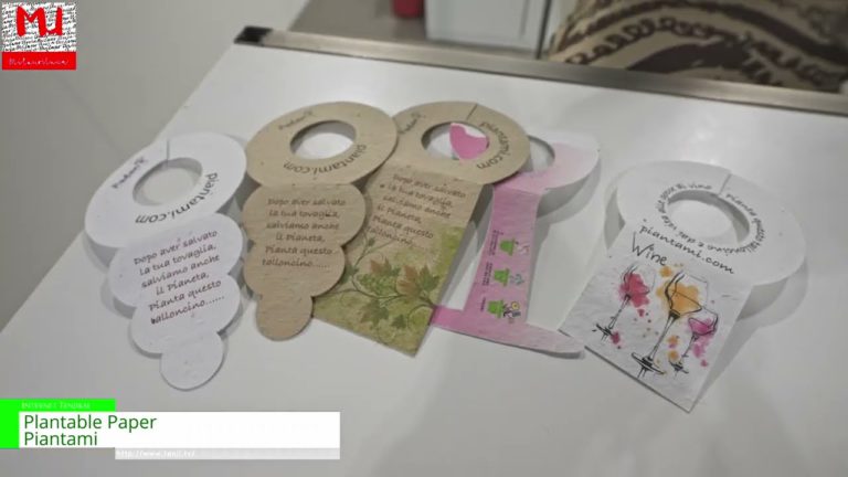 [Milano Unica 2023] Plantable Paper - Piantami