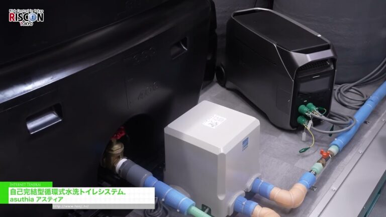 Circulating flush toilet system - asuthia [RISCON TOKYO 2026]